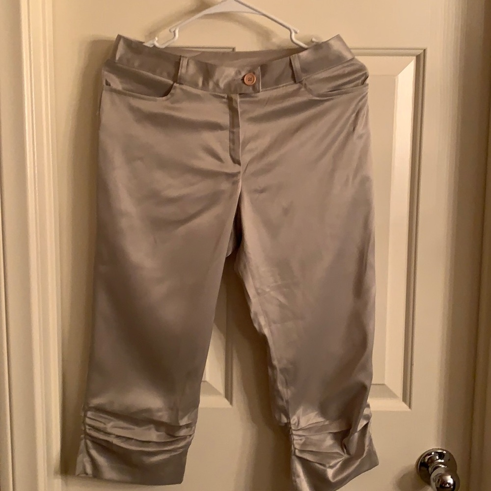 Modern Silver/light gray Capris